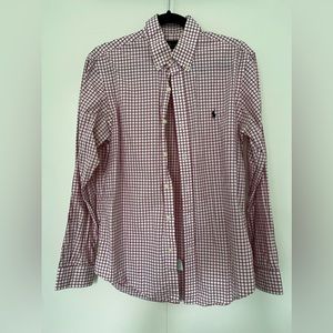 Pink Ralph Lauren shirt